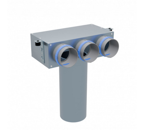 Пленум потолочный Flexag FL-PCP-125/90x3 на 3 выхода