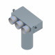 Пленум потолочный Flexag FL-PCP-125/90x3 на 3 выхода