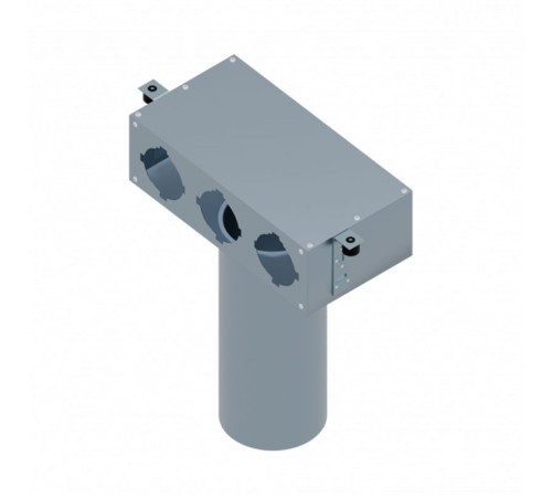 Пленум потолочный Flexag FL-PCP-125/90x3 на 3 выхода