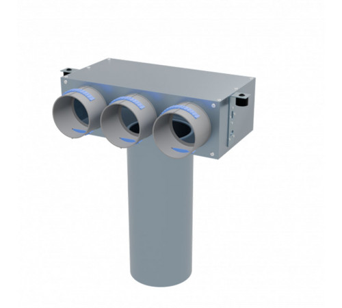 Пленум потолочный Flexag FL-PCP-125/90x3 на 3 выхода