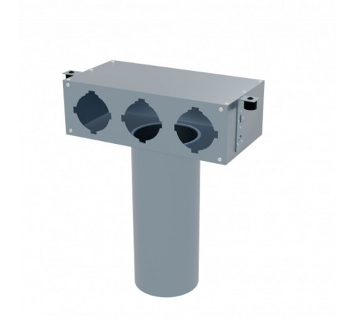 Пленум потолочный Flexag FL-PCP-125/90x3 на 3 выхода