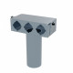 Пленум потолочный Flexag FL-PCP-125/90x3 на 3 выхода