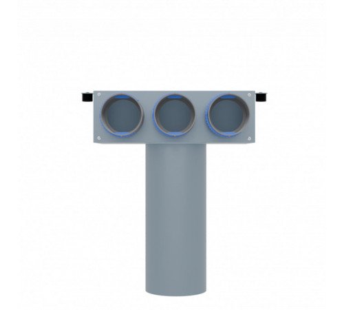 Пленум потолочный Flexag FL-PCP-125/90x3 на 3 выхода