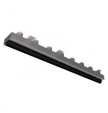 Provent VPNDG/F 2000х25/75х8 щелевой диффузор для гипсокартона с КСД на 8 прямых выходов