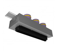 Provent VPNDG/F 500х25/90×3 щелевой диффузор для гипсокартона с КСД на 3 прямых выхода